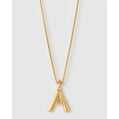 Luxe Letter Large Necklace - Necklaces