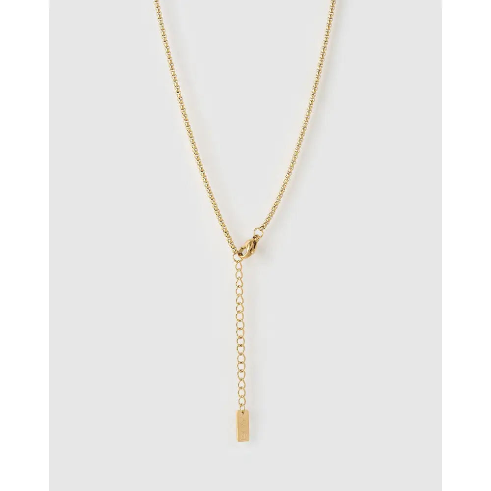 Luxe Letter Large Necklace - Necklaces