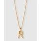 Luxe Letter Large Necklace - Necklaces