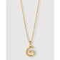 Luxe Letter Large Necklace - Necklaces