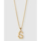 Luxe Letter Large Necklace - Necklaces