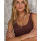 Luxe Letter Large Necklace - Necklaces