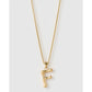 Luxe Letter Large Necklace - Necklaces