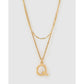Luxe Letter Necklace Stack - Q - Necklaces
