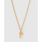 Luxe Small Gold Letter Necklace - Gold / P - Necklaces