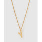 Luxe Small Gold Letter Necklace - Gold / Y - Necklaces