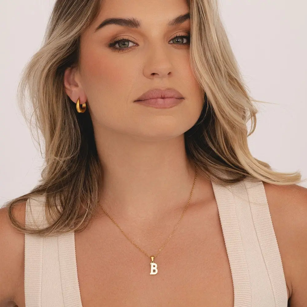 Lynette Hoop Earrings - Earrings