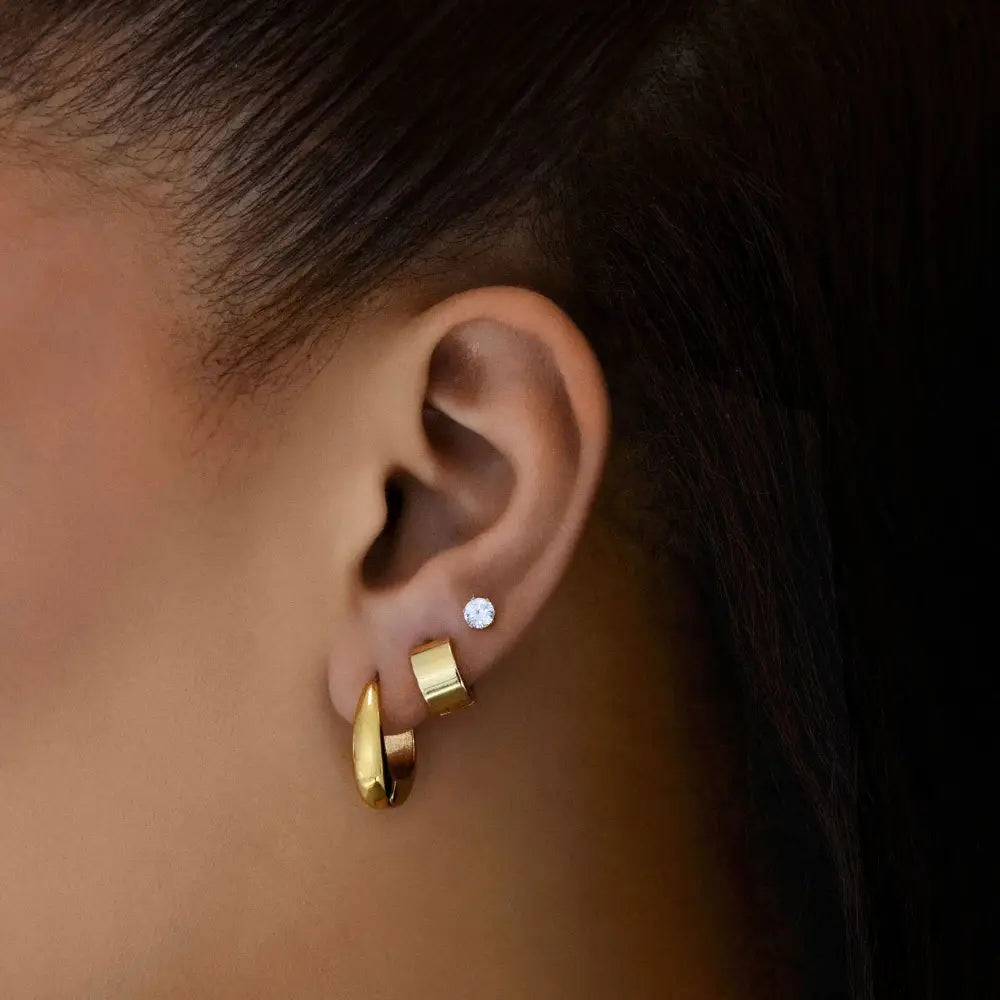 Lynette Hoop Earrings - Earrings