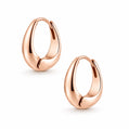 Lynette Hoop Earrings - Rose Gold - Earrings