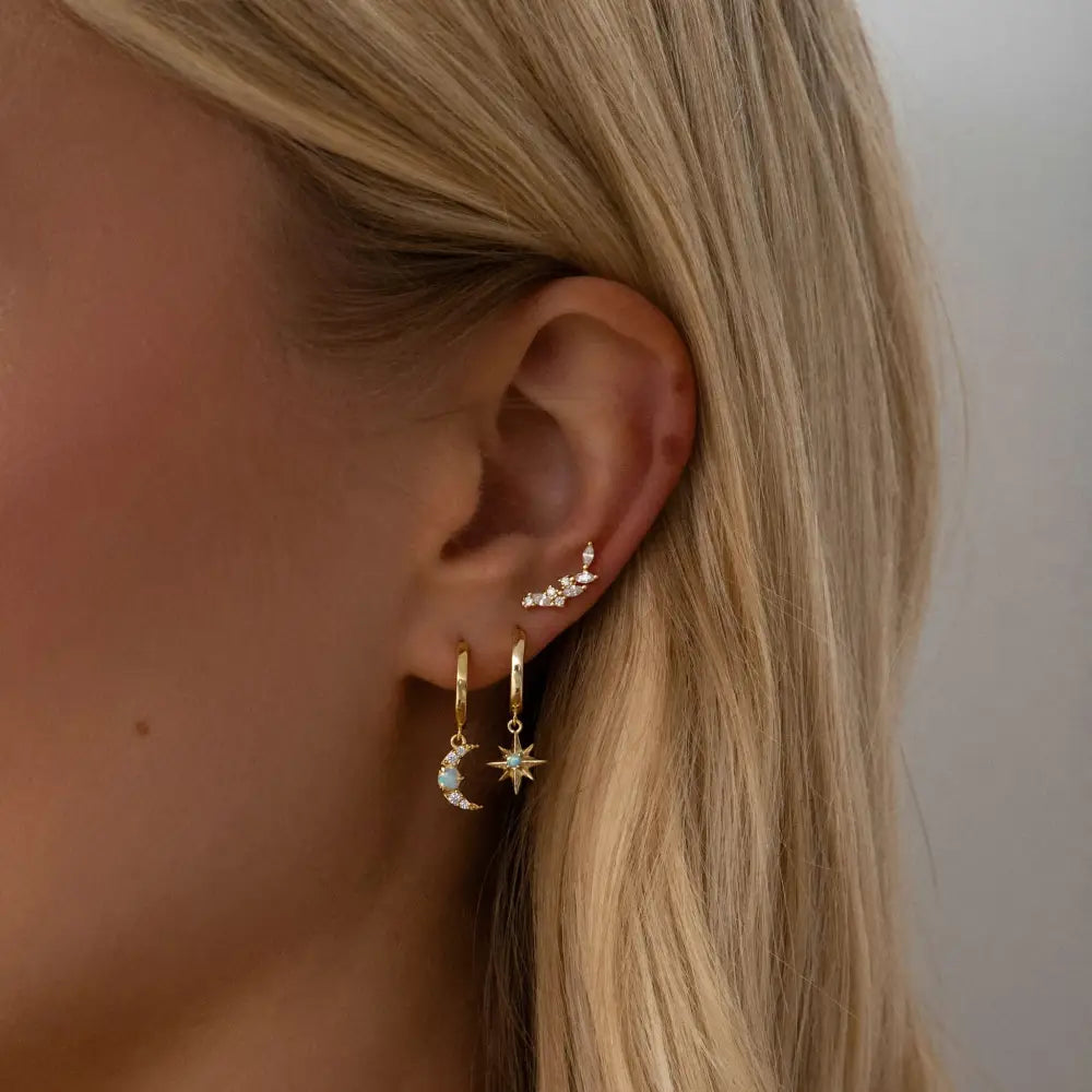 Lyra Stud Earrings - Earrings