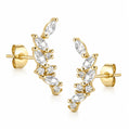 Lyra Stud Earrings - Gold - Earrings