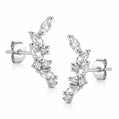 Lyra Stud Earrings - Silver - Earrings