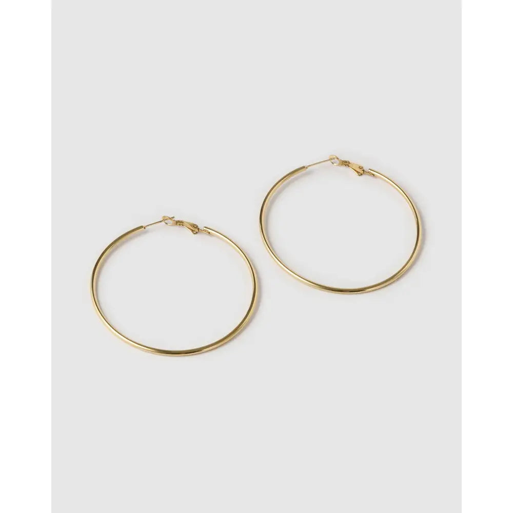 Maddy Hoop Earrings - Gold / Mini - 30mm - Earrings