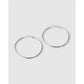 Maddy Hoop Earrings - Silver / Mini - 30mm - Earrings