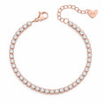 Mademoiselle Tennis Bracelet - Rose Gold / Small - Bracelets