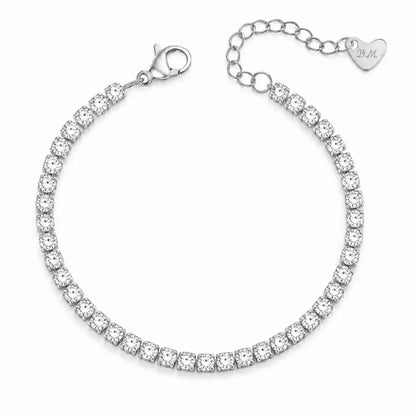 Mademoiselle Tennis Bracelet - Silver / Small - Bracelets