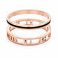 Madison Ring Pair - Rose Gold / 3 - Rings
