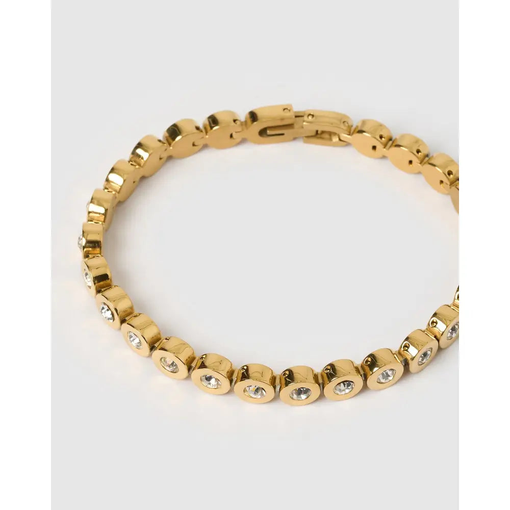 Maeve Gold Stone Bracelet - Bracelets
