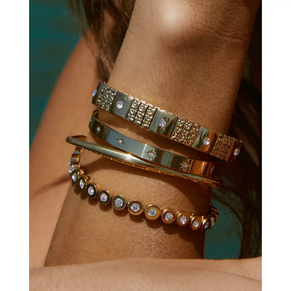 Maeve Gold Stone Bracelet - Bracelets