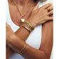 Maeve Gold Stone Bracelet - Bracelets