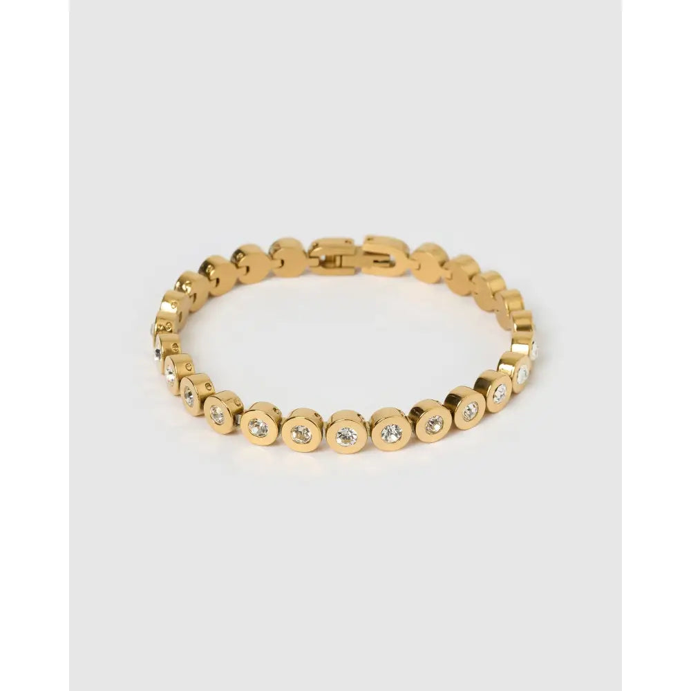 Maeve Gold Stone Bracelet - Bracelets