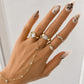 Martha Hand Chain Bracelet - Bracelets