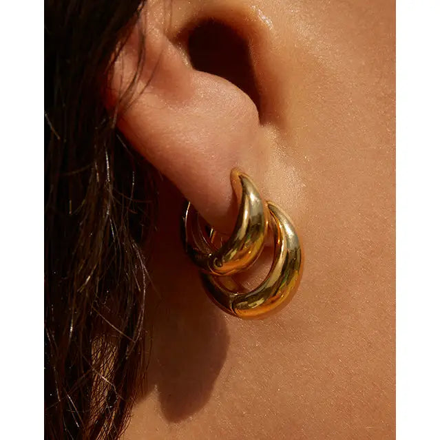Max Hoop Earrings - Earrings