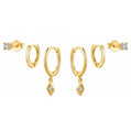 Melody Earring Set - Gold - Earrings