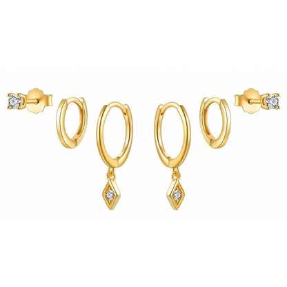 Melody Earring Set - Gold - Earrings
