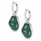 Melrose Hoop Earrings - Silver - Earrings