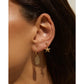 Mendoza Gold Huggie Earrings - Earrings