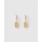 Mendoza Gold Huggie Earrings - Earrings
