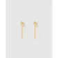 Mia Chain Earrings - Gold - Earrings