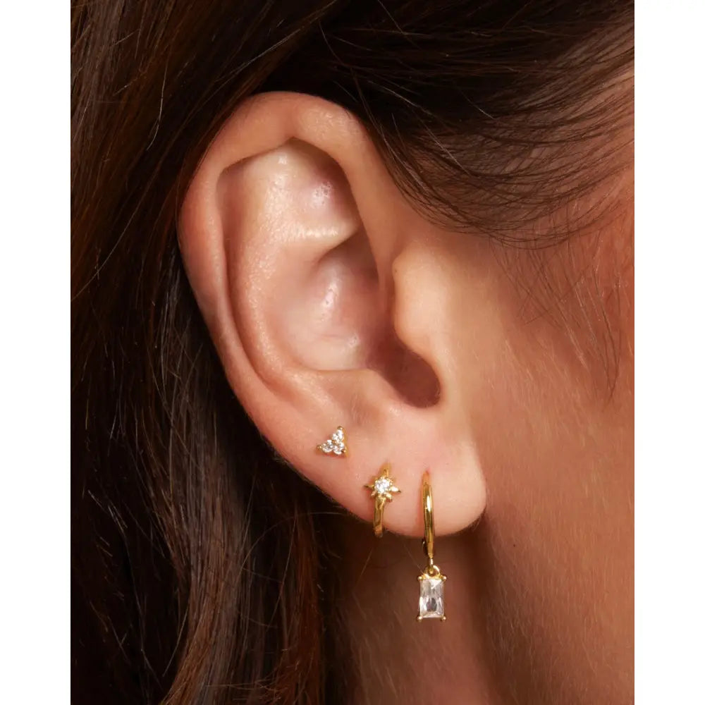 Midnight Earring Stack - Earrings