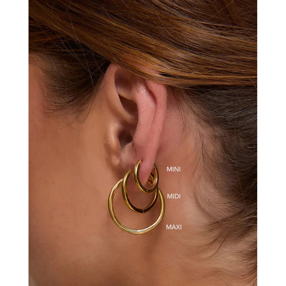 Mika Gold Earrings - Earrings