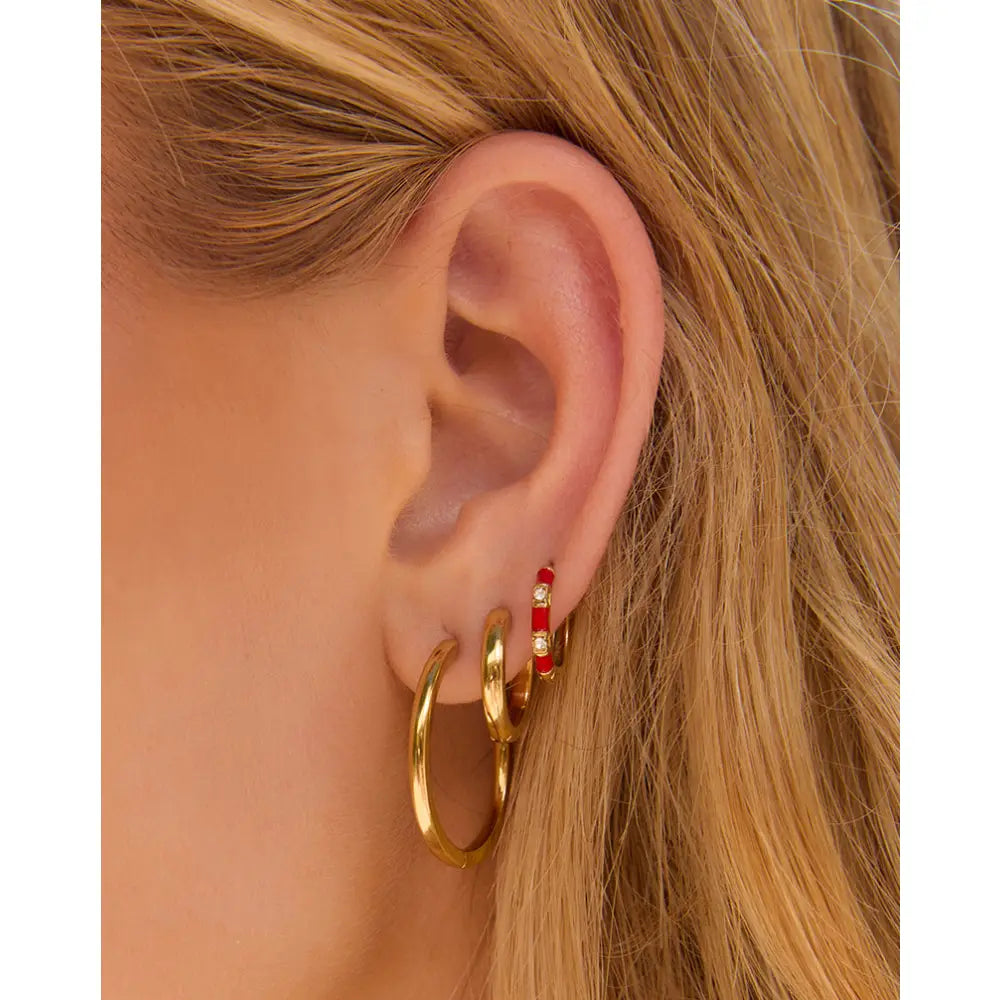 Mika Gold Earrings - Earrings