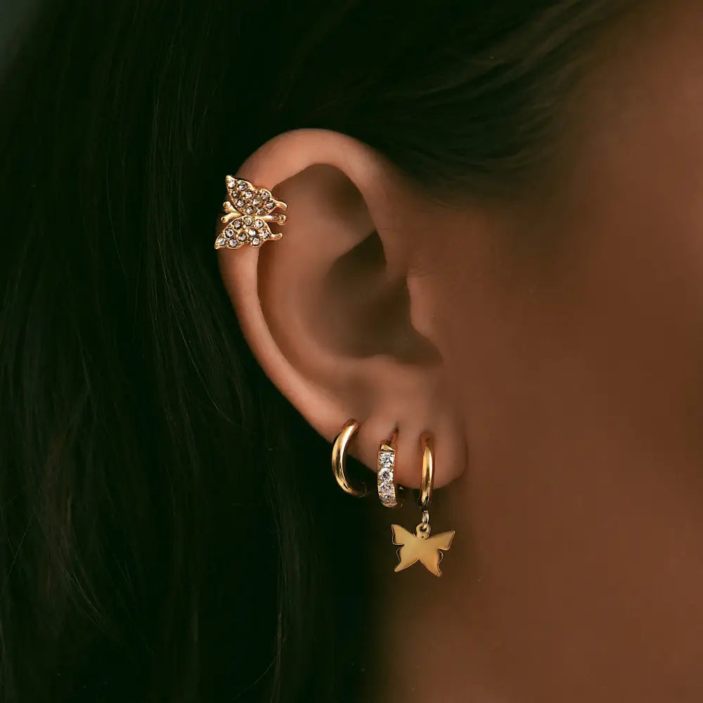 Milla Hoop Earrings - Earrings