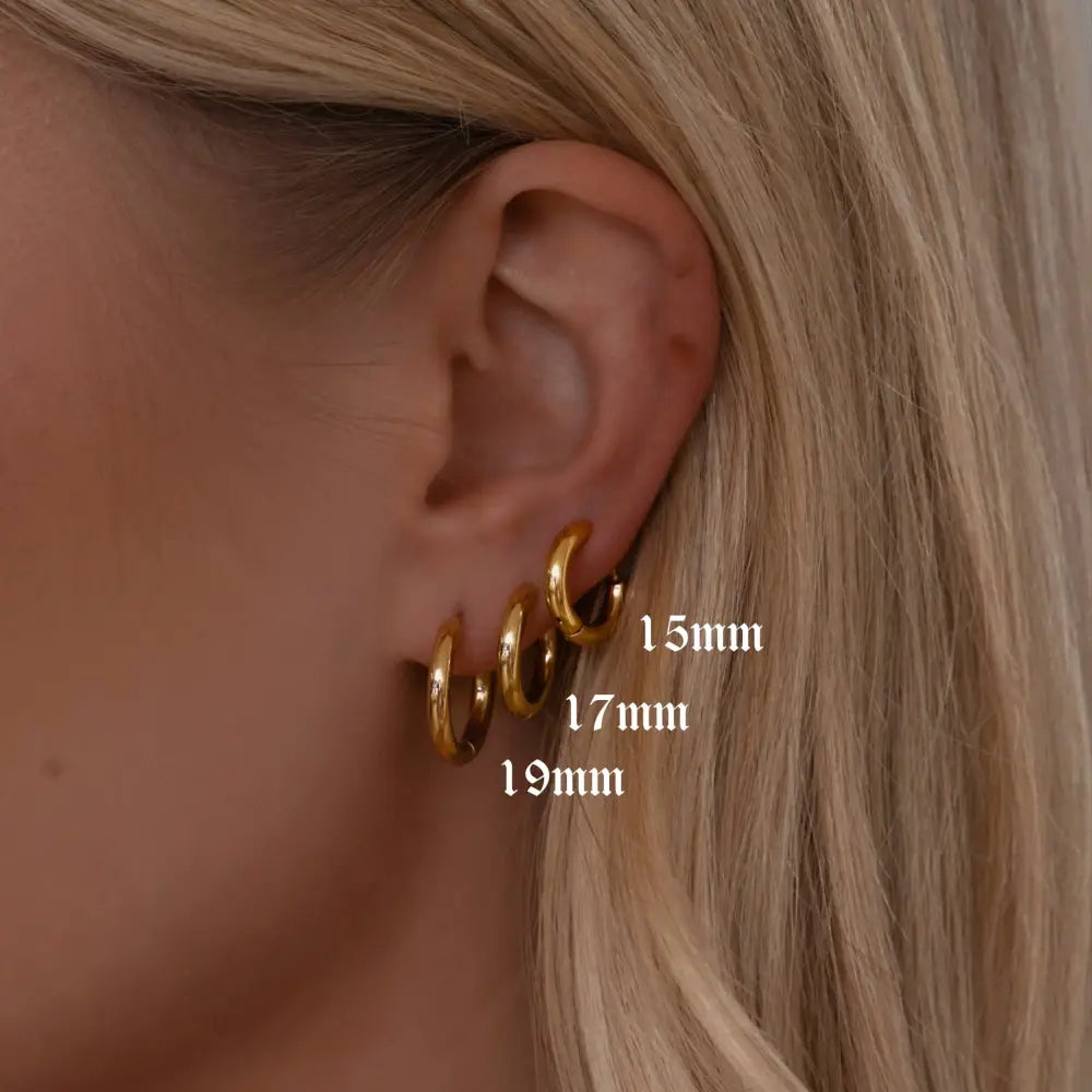 Milla Hoop Earrings - Earrings