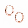 Milla Hoop Earrings - Rose Gold / 13mm - Earrings