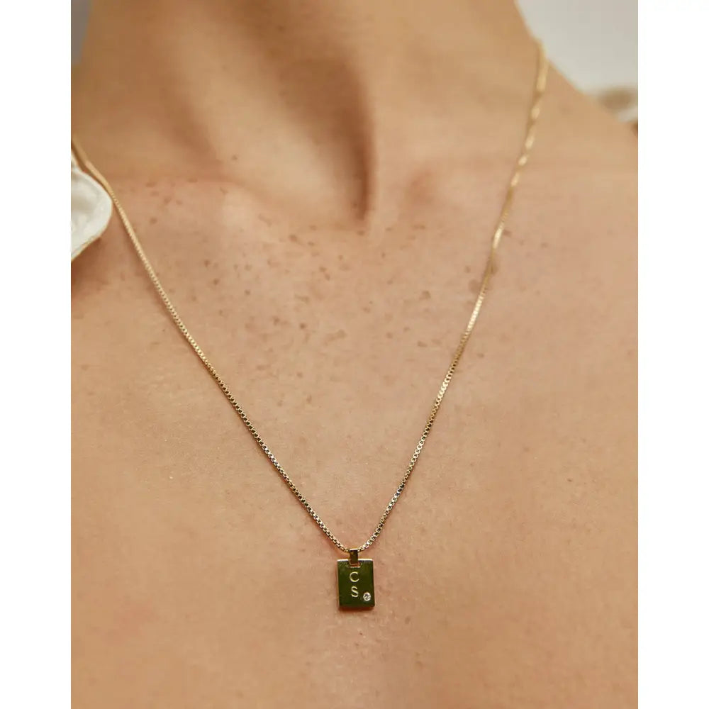 Miller Gold Necklace - Necklaces
