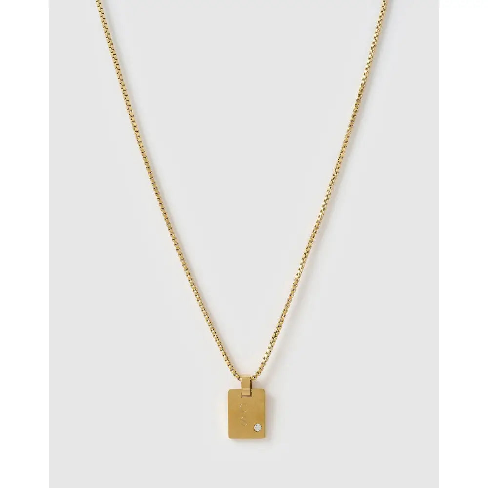 Miller Gold Necklace - Necklaces