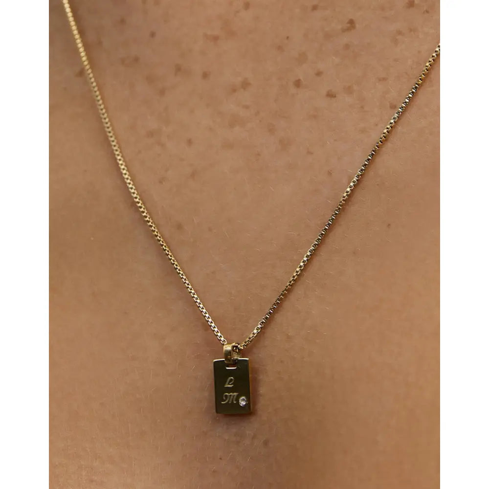 Miller Gold Necklace - Necklaces