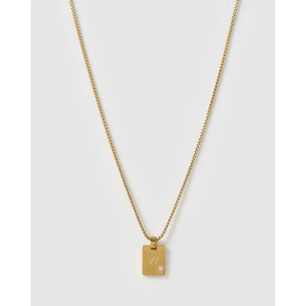 Miller Gold Necklace - Necklaces