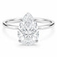 Millie Pear Ring - Silver / 5 - Rings