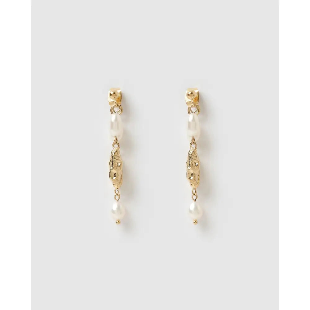 Mimi Gold Drop Earrings - Earrings