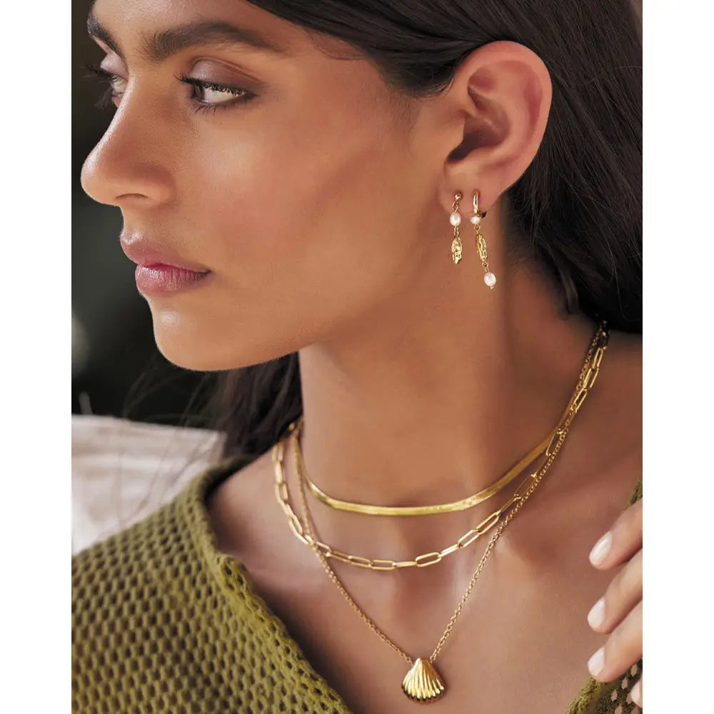 Mimi Gold Drop Earrings - Earrings