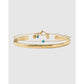 Mini Birthstone Bracelet Stack - September - Sapphire - Bracelets