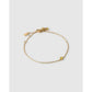 Mini Birthstone Gold Bracelet - November - Citrine - Bracelets