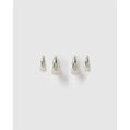 Mini Earring Stack - Silver - Earrings