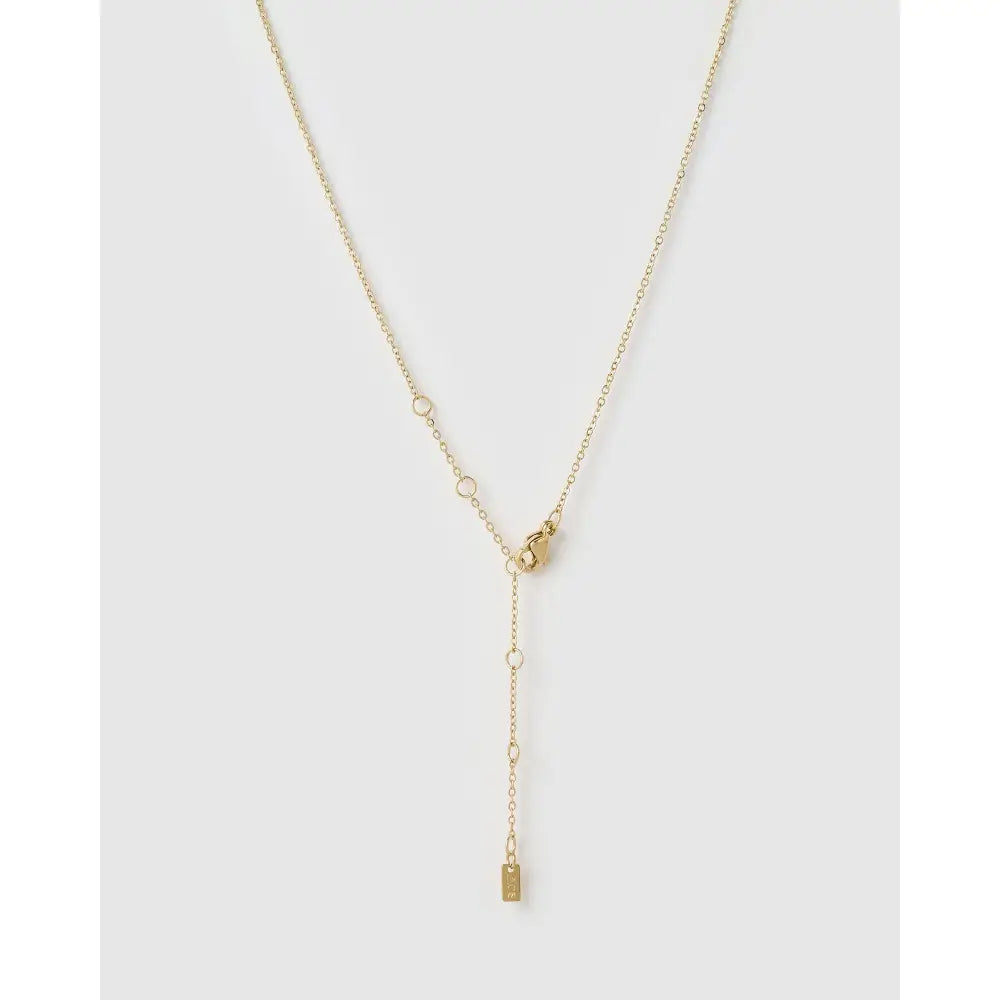 Mini Elysian Gold Charm Necklace - Necklaces
